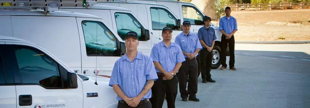 KIC Refrigeration crew ready for Mini Split Repair jobs across Dallas